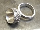 Silver Acorn Cup Ring £50