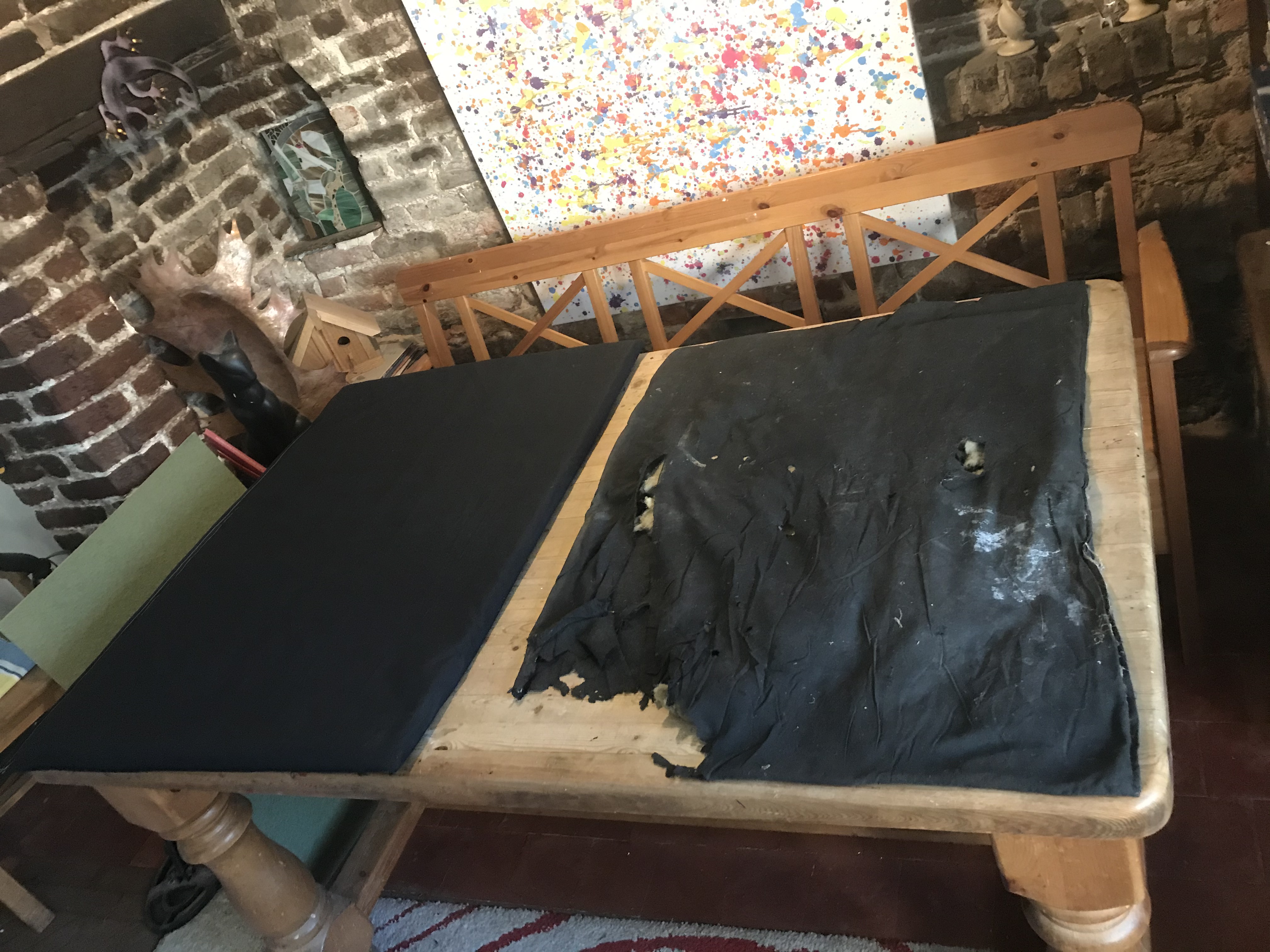 Bonnet pad finished 2